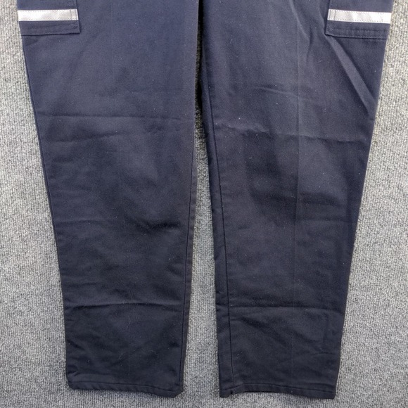 FedEx VF Imagewear Stan Herman Women's Reflective Uniform Pants Blue Size 6_35 - Picture 7 of 11